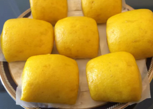 Load image into Gallery viewer, 冷凍葡萄干南瓜饅頭 x9 Frozen raisin Pumpkin Buns x9
